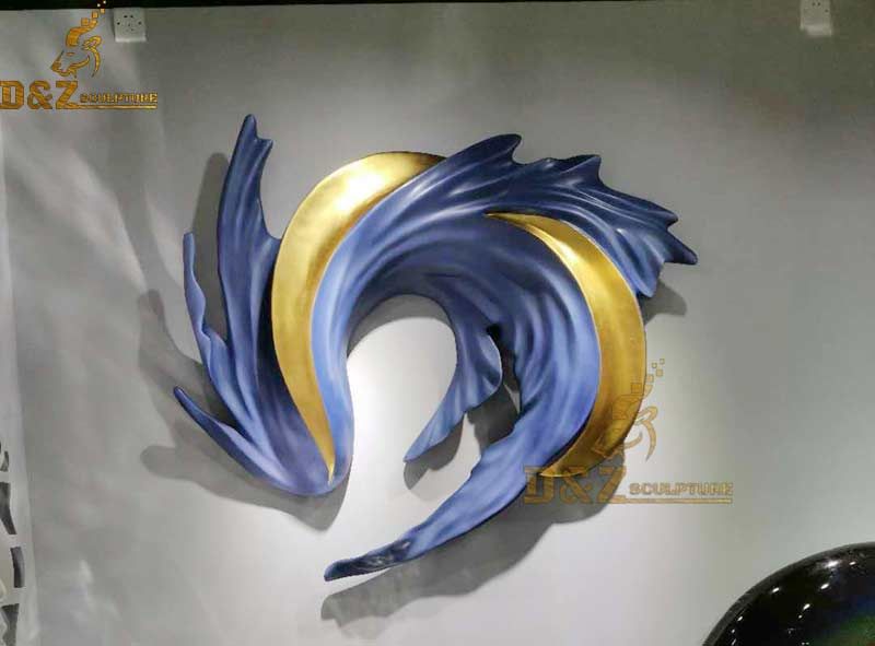 Where to buy and custom made modern abstract metal wall art decor for living room ?