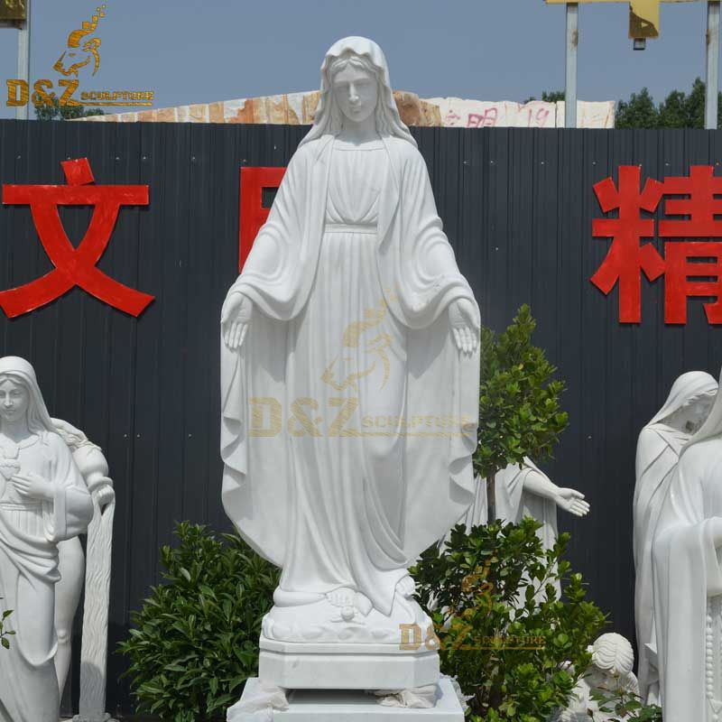 Custom made different stone statues of mary mother of god DZ-95