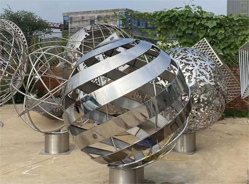 How to mirror polish stainless steel sculpture by hand?