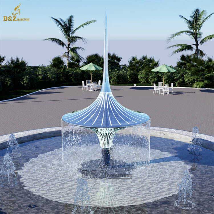 Large outdoor water fountain sculpture garden art decoration DZ-147