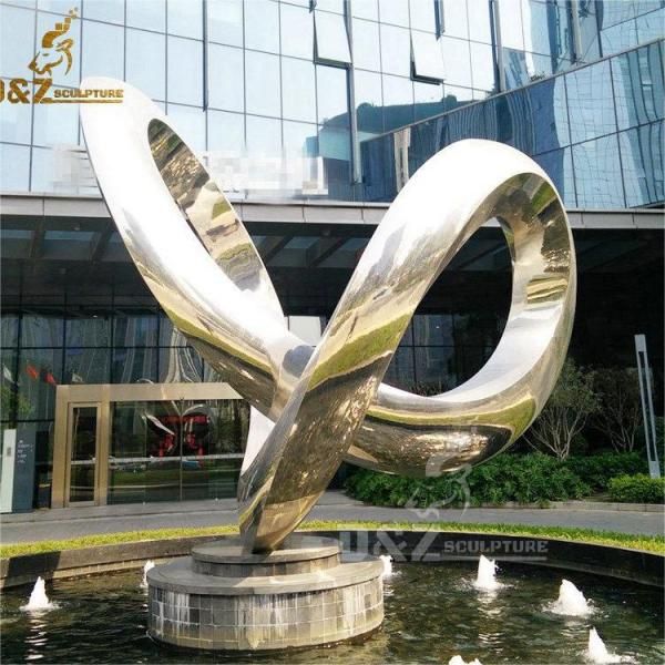 Outdoor metal art sculpture waterscape sculpture hotel square landscape decoration DZ-214