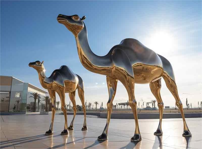 Large animal sculptures: artistic treasures of urban landscapes