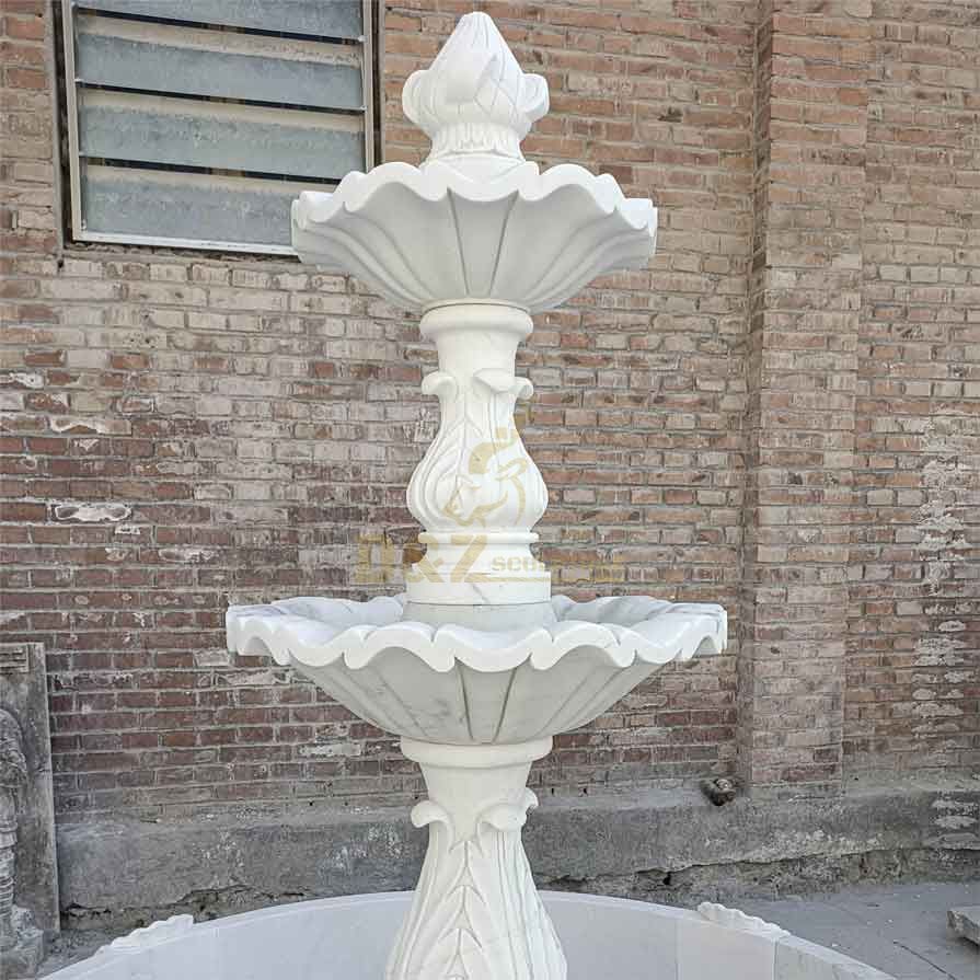 Garden white marble fountain sculpture for sale DZ-342