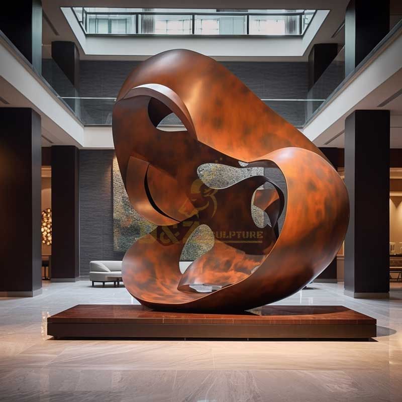 Modern large bronze art sculpture ornaments for sale DZ-343