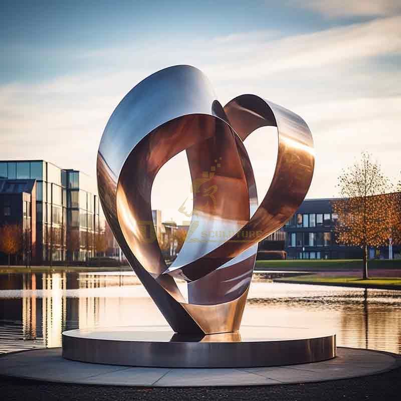 Large community landscape metal art sculpture projects DZ-412