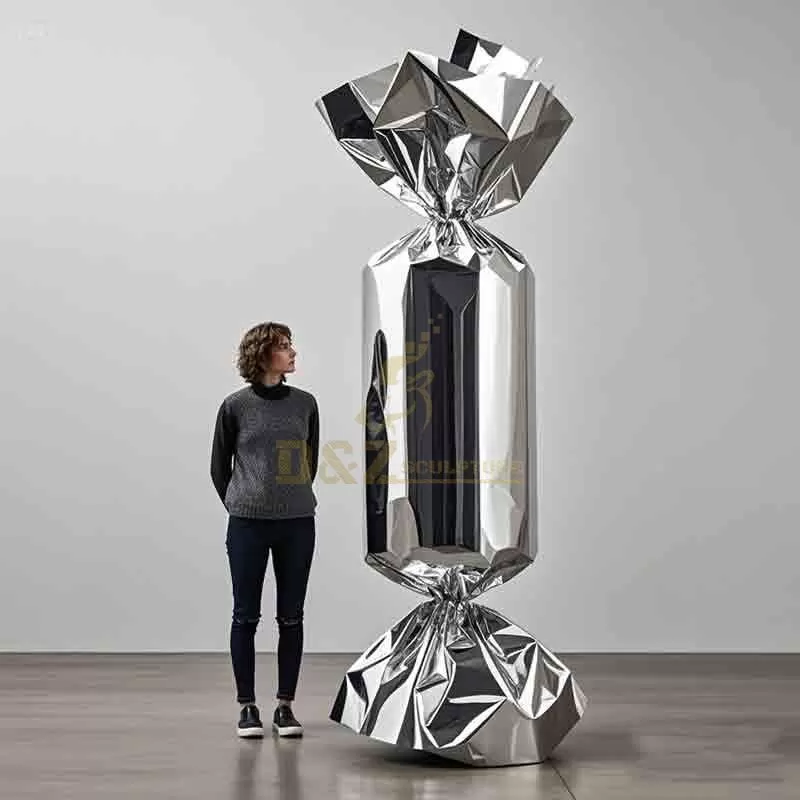 Custom Giant Metal Candy Sculpture | Fun Art Decor DZ-803