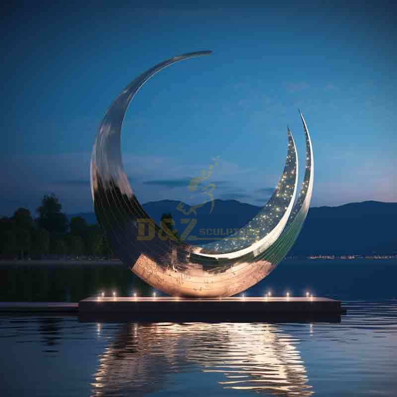 the moon sculpture
