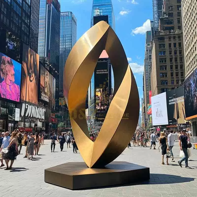 Bronze Modern Landscape Sculpture | City Landmark DZ-821
