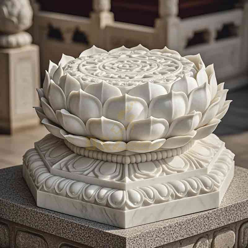 marble lotus base