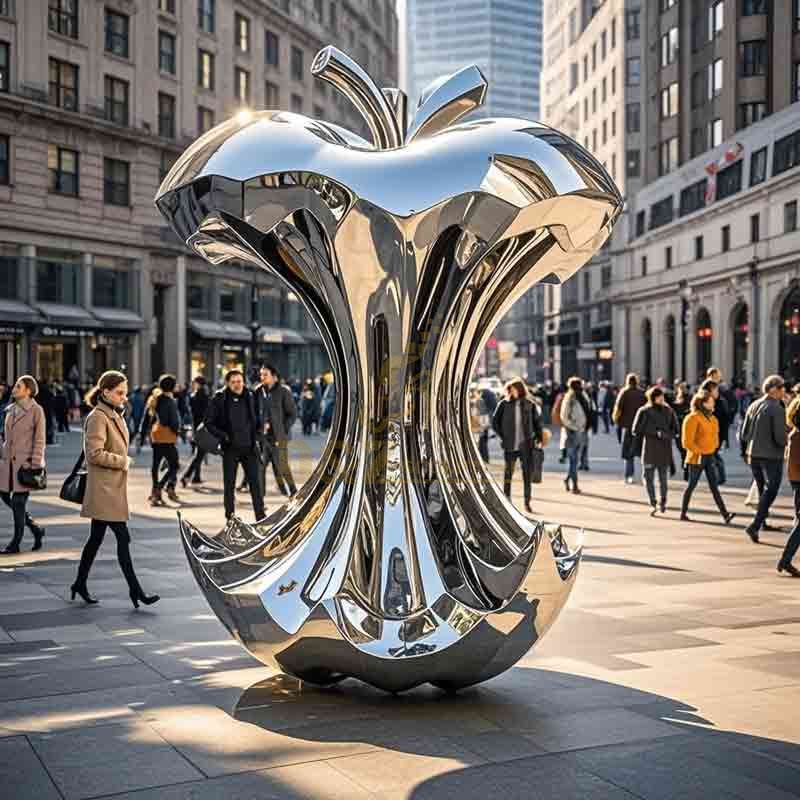 apple sculpture