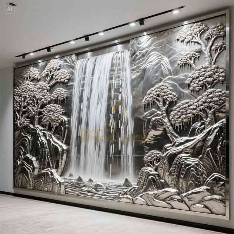 modern wall fountain