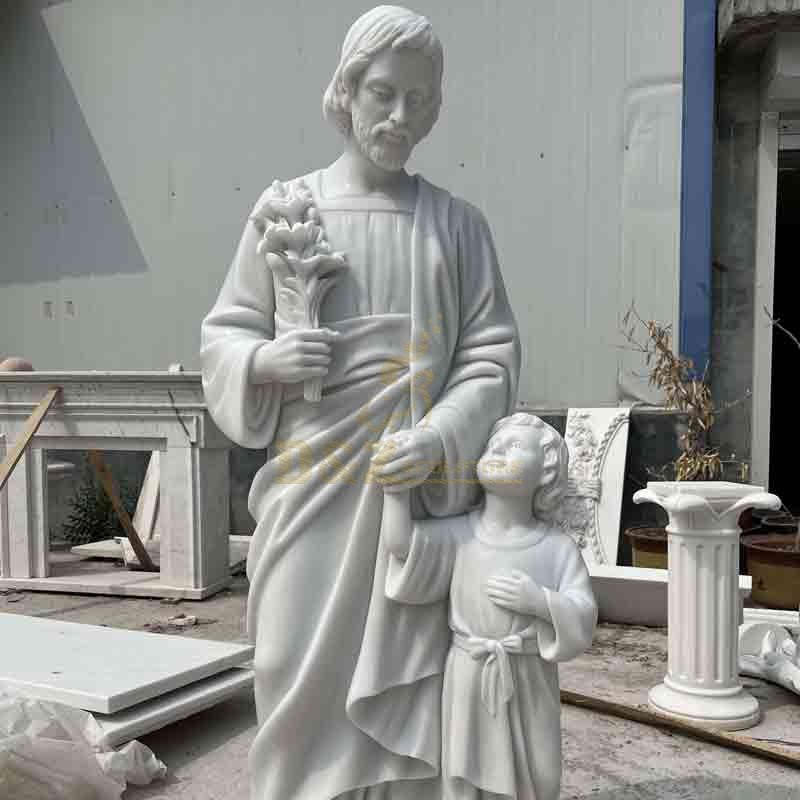 marble saint joseph statue