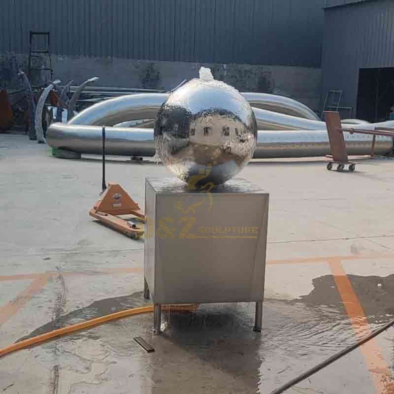 Custom made metal backyard water fountains DZ-81