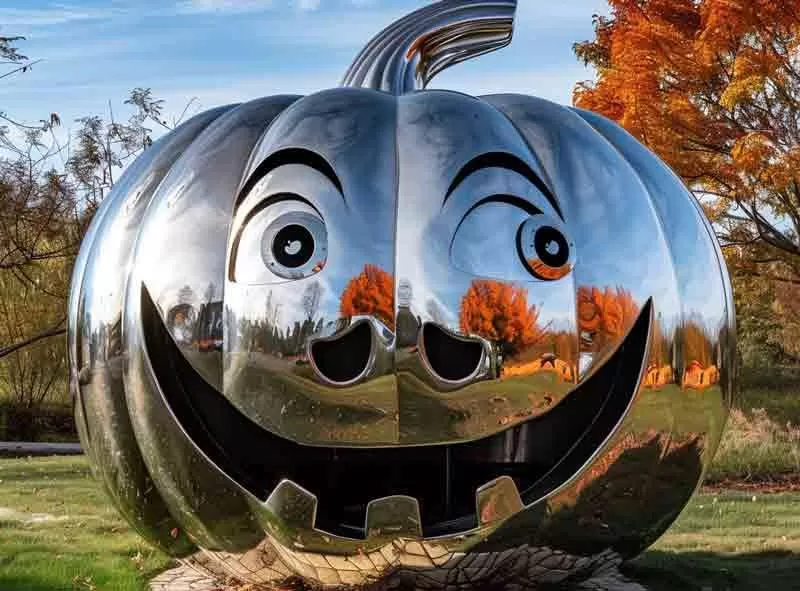10 Creative Giant Pumpkin Sculptures: Custom Holiday Decor