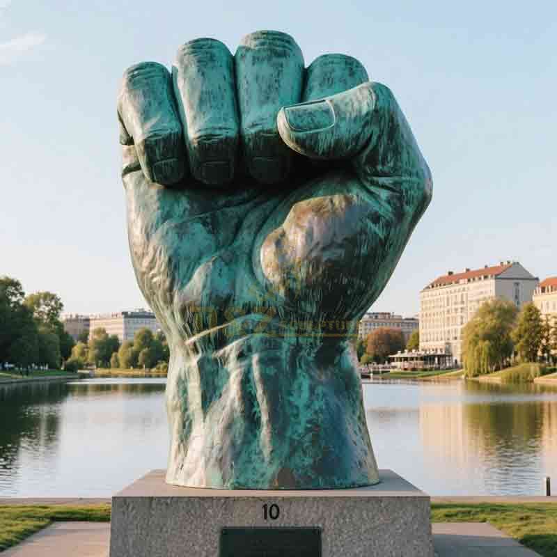 fist sculpture for sale