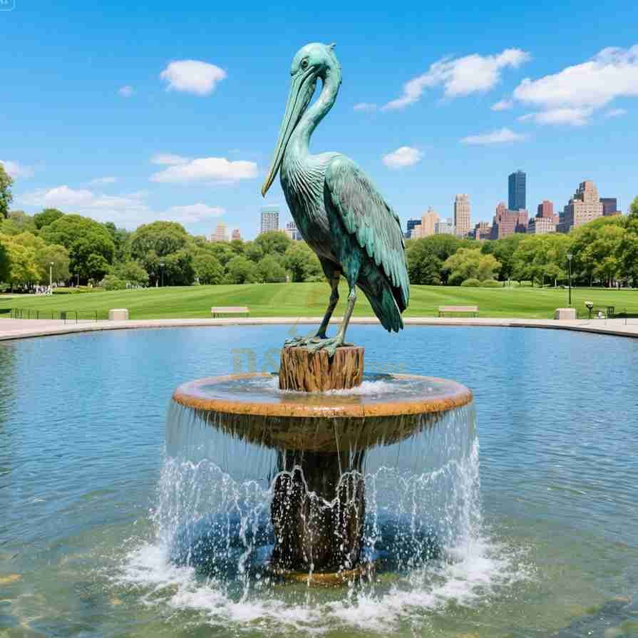pelican fountain
