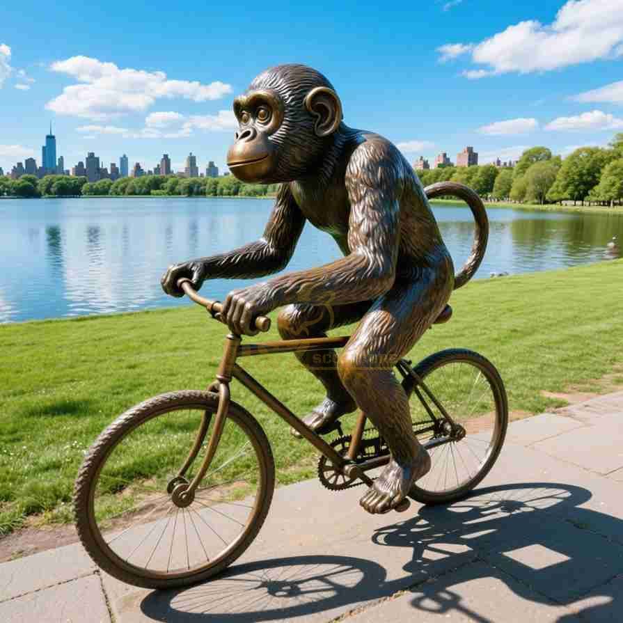 monkey statues
