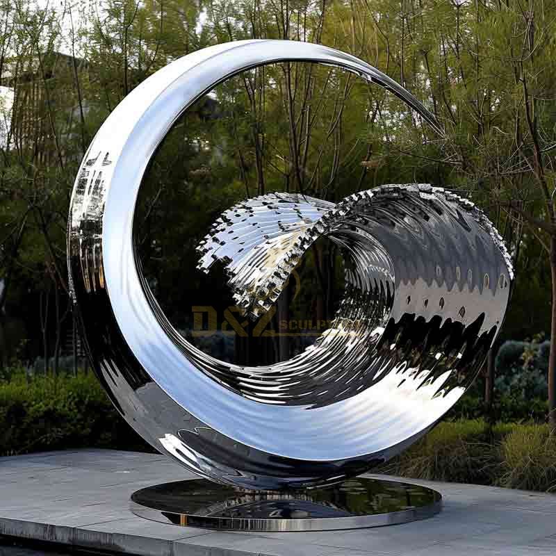 crescent moon sculpture