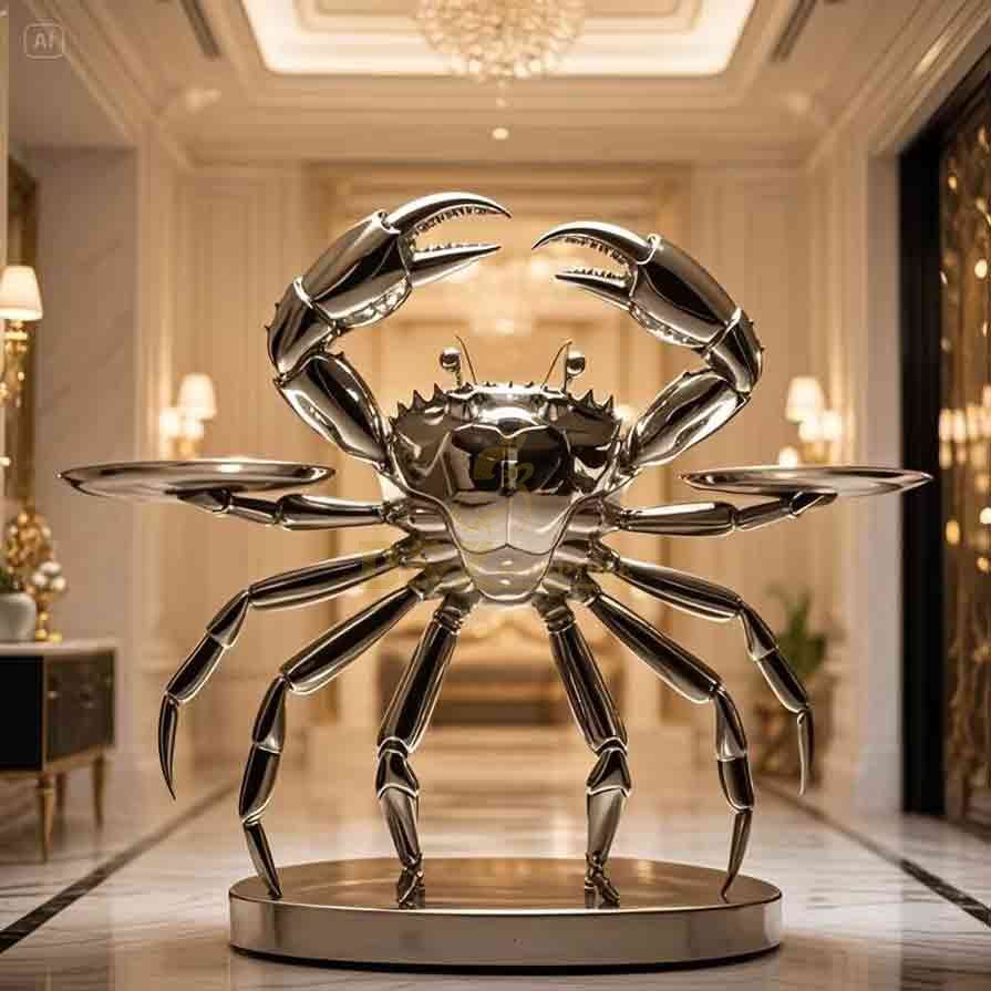 crab butler statue 3