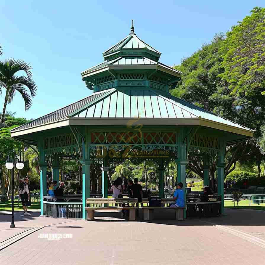 large octagon gazebo