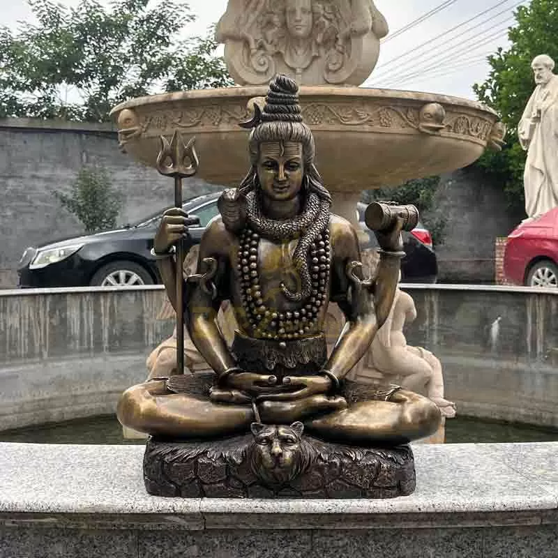 Life-Size Bronze Lord Shiva Statue for Sale | Indian DZ-886