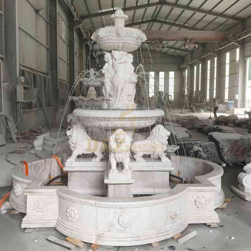 tiered water fountain