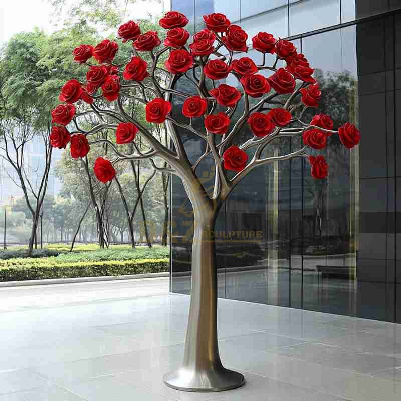 outdoor garden sculpture tree 4