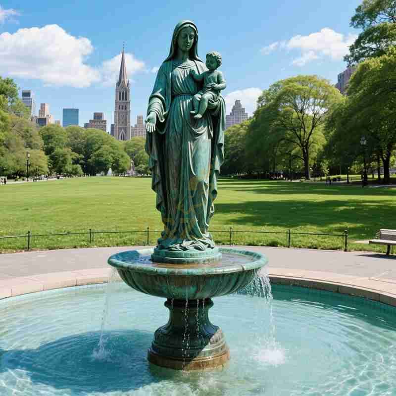 bronze fountain statues 4