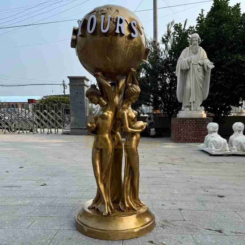 the world is yours statue for sale