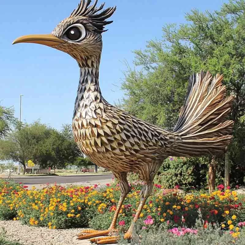 Giant roadrunner garden statue DZ-900