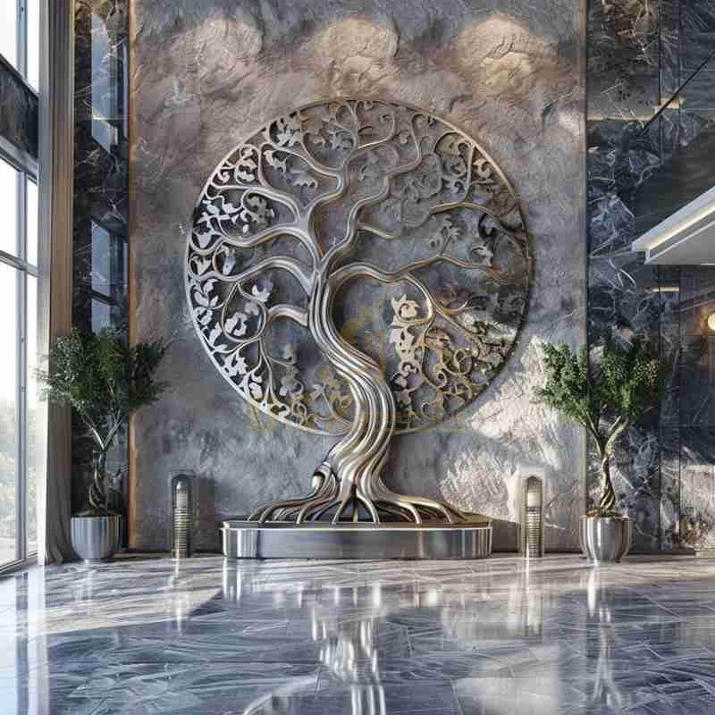 tree of life metal wall art sculptures