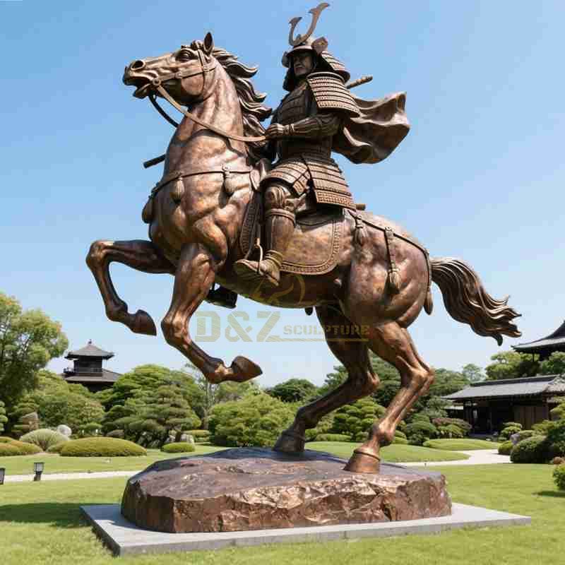 japanese samurai on horseback