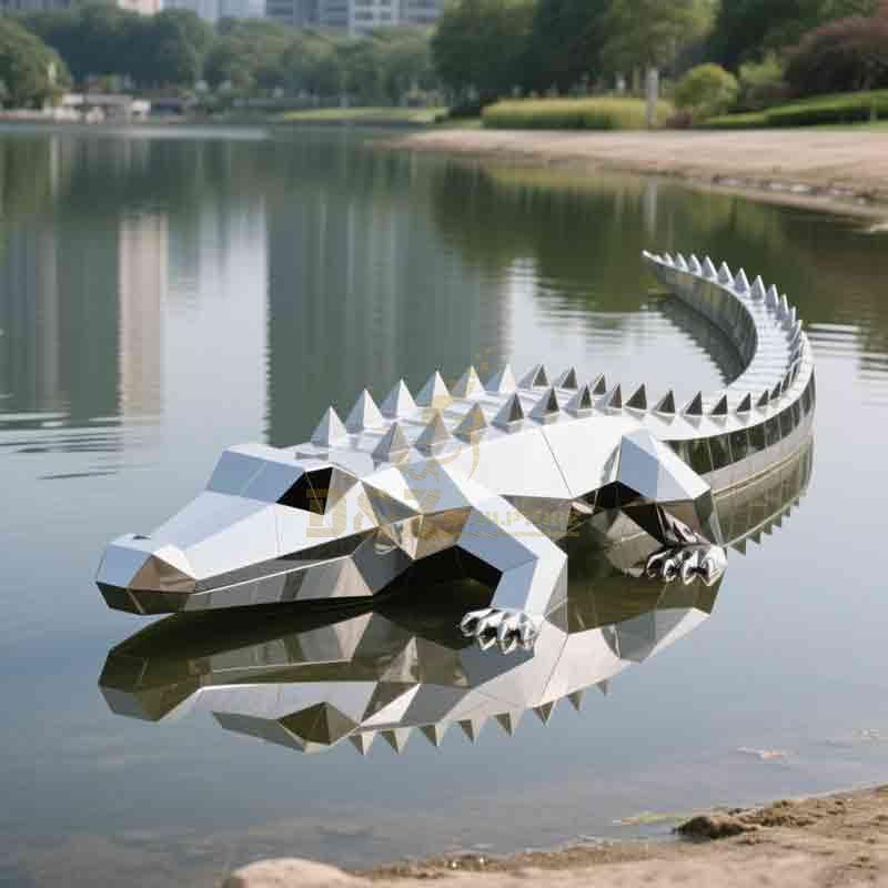 crocodile sculpture