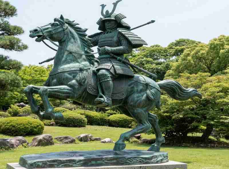 Exclusive 10 Japanese Bronze Samurai Statues for Memorials