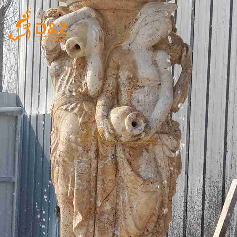 travertine fountain