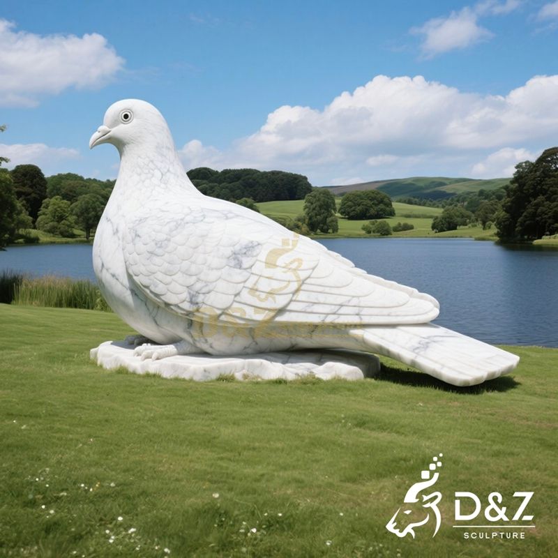 statue of pigeon