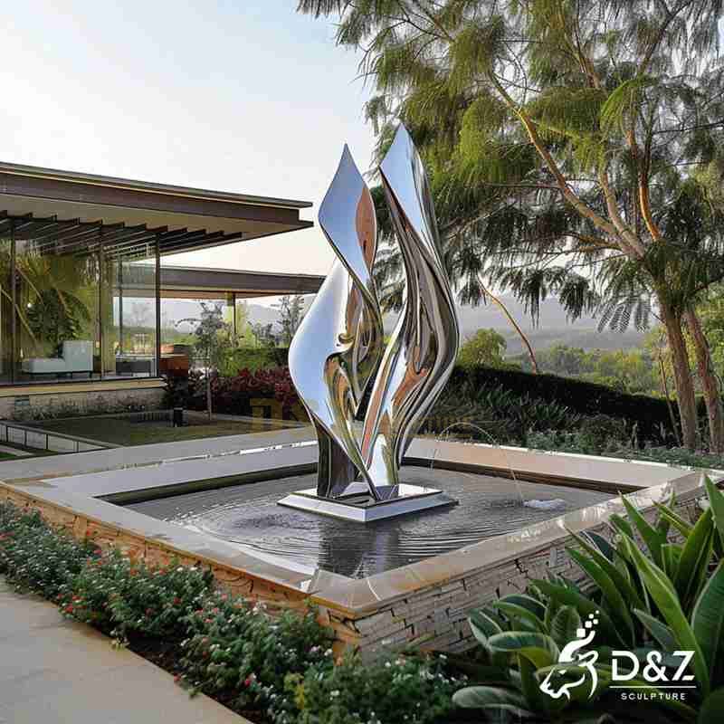 abstract fountain