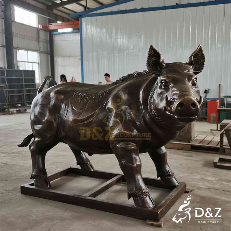 wild boar statue for sale