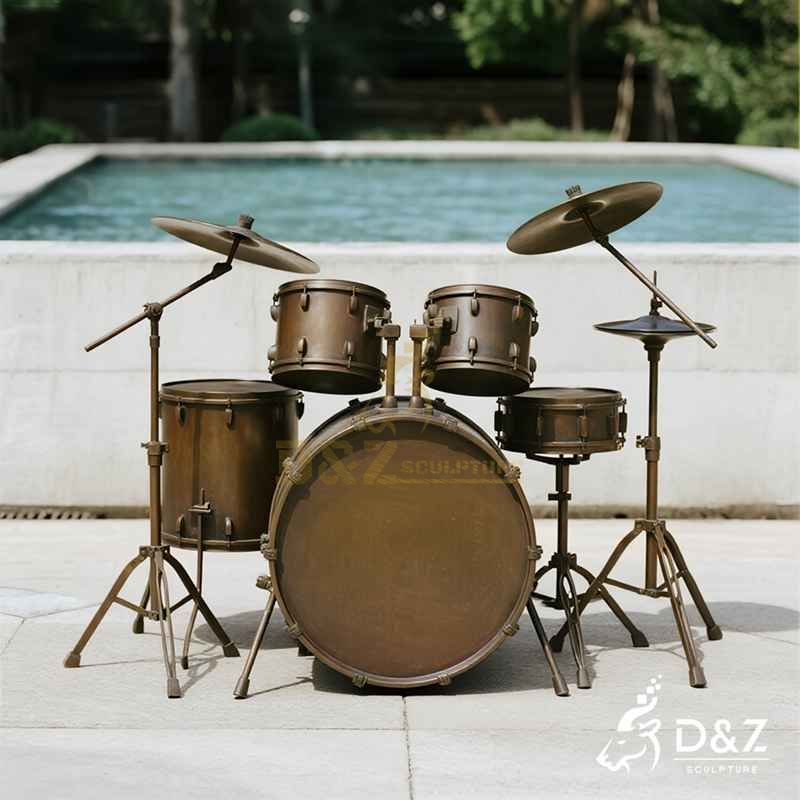drum set sculpture