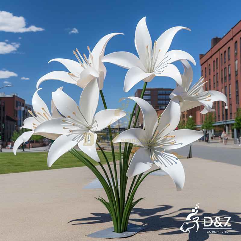 lily flower sculpture​