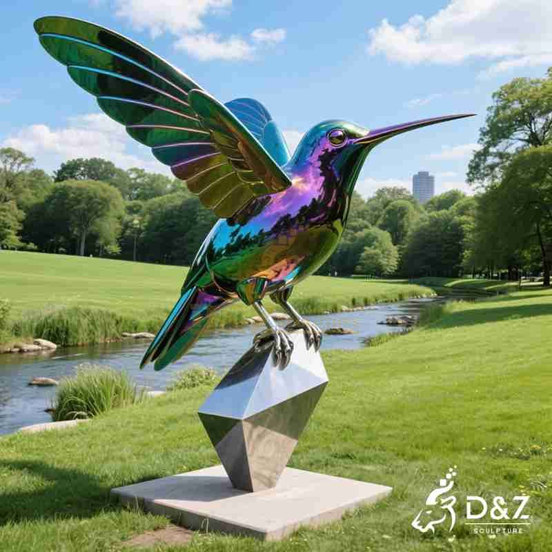 hummingbird sculpture