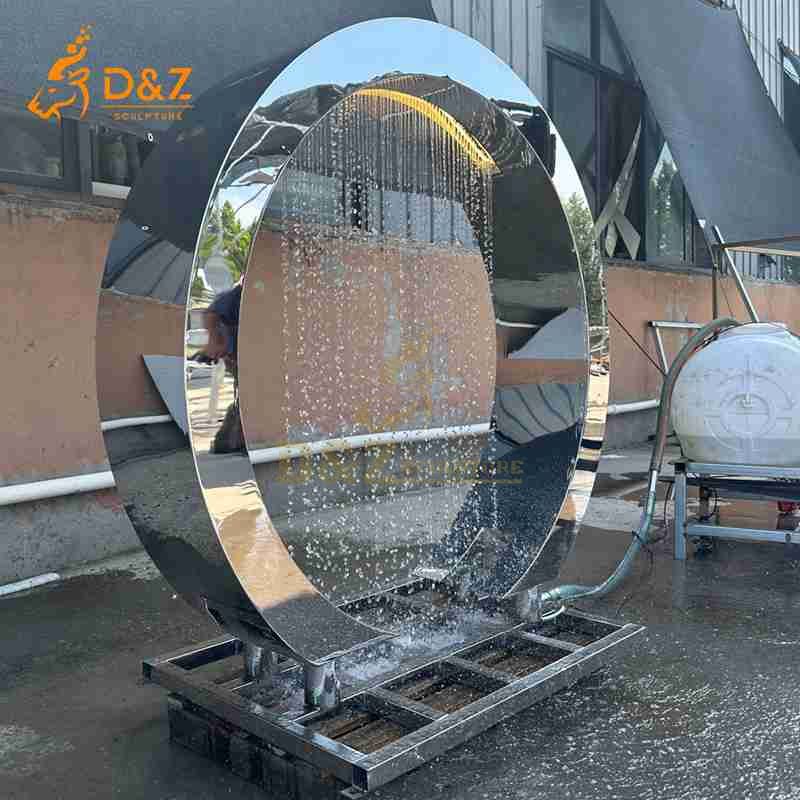 rain curtain fountain outdoor