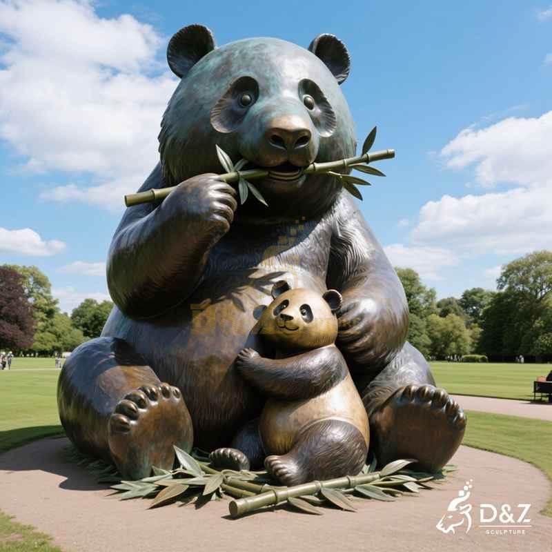panda statue