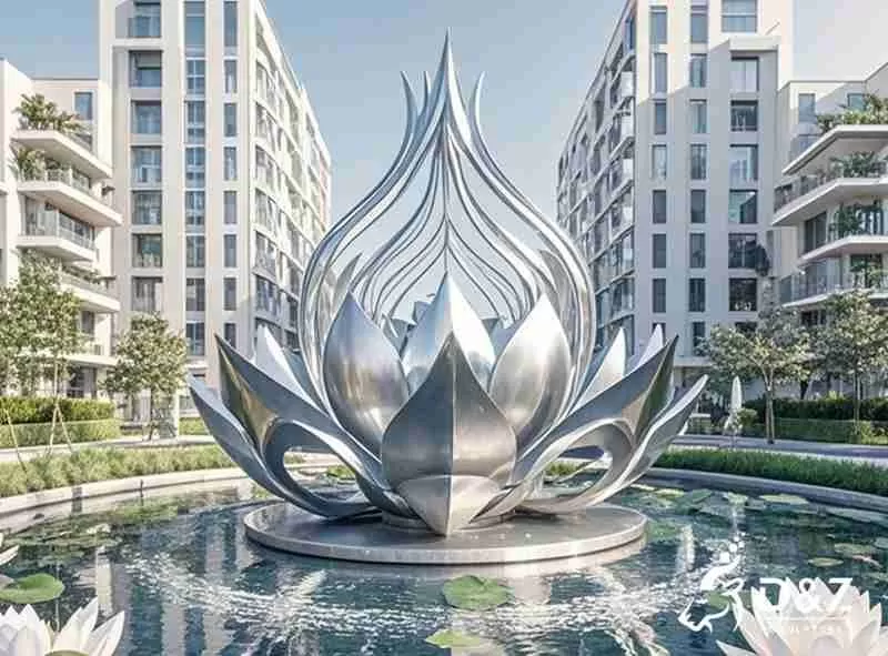 15 Metal Flower Sculptures｜Artistic Garden Decor Collection