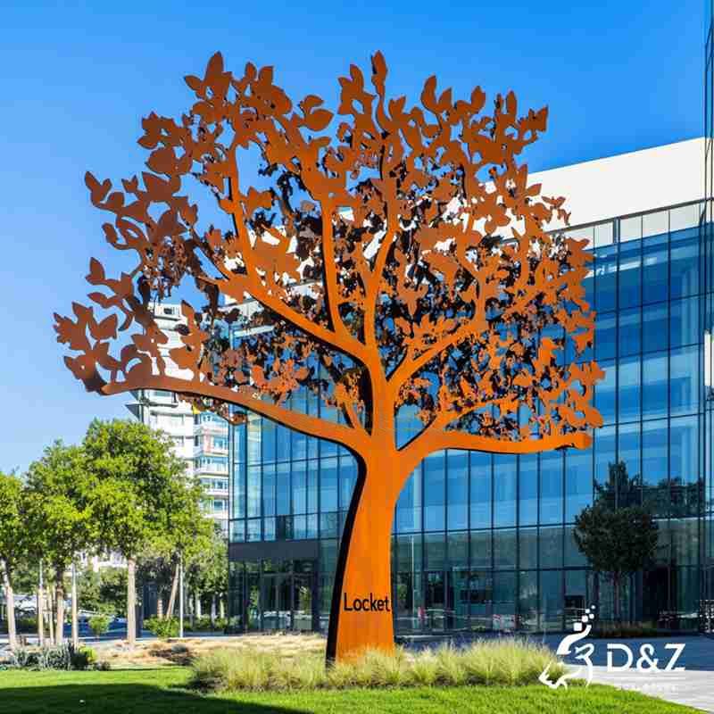 large tree sculpture