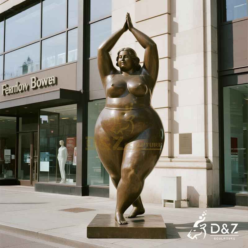 bronze dancing woman sculpture​