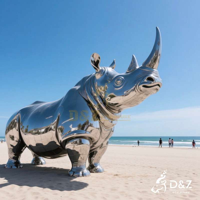 rhino sculpture