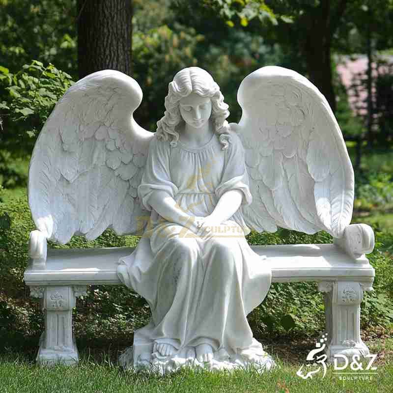 sleeping angel statu