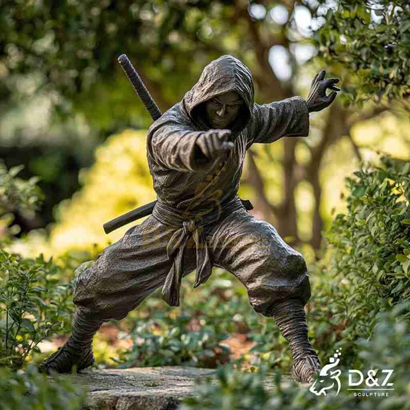 ninja statue