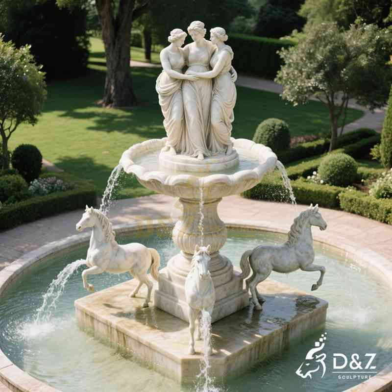 water fountain woman